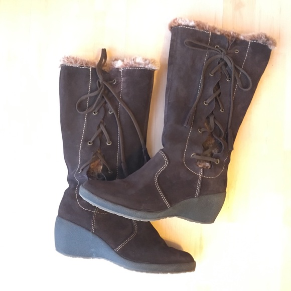 London Fog Shoes - London Fog ‘Lauren’ weatherproof wedge